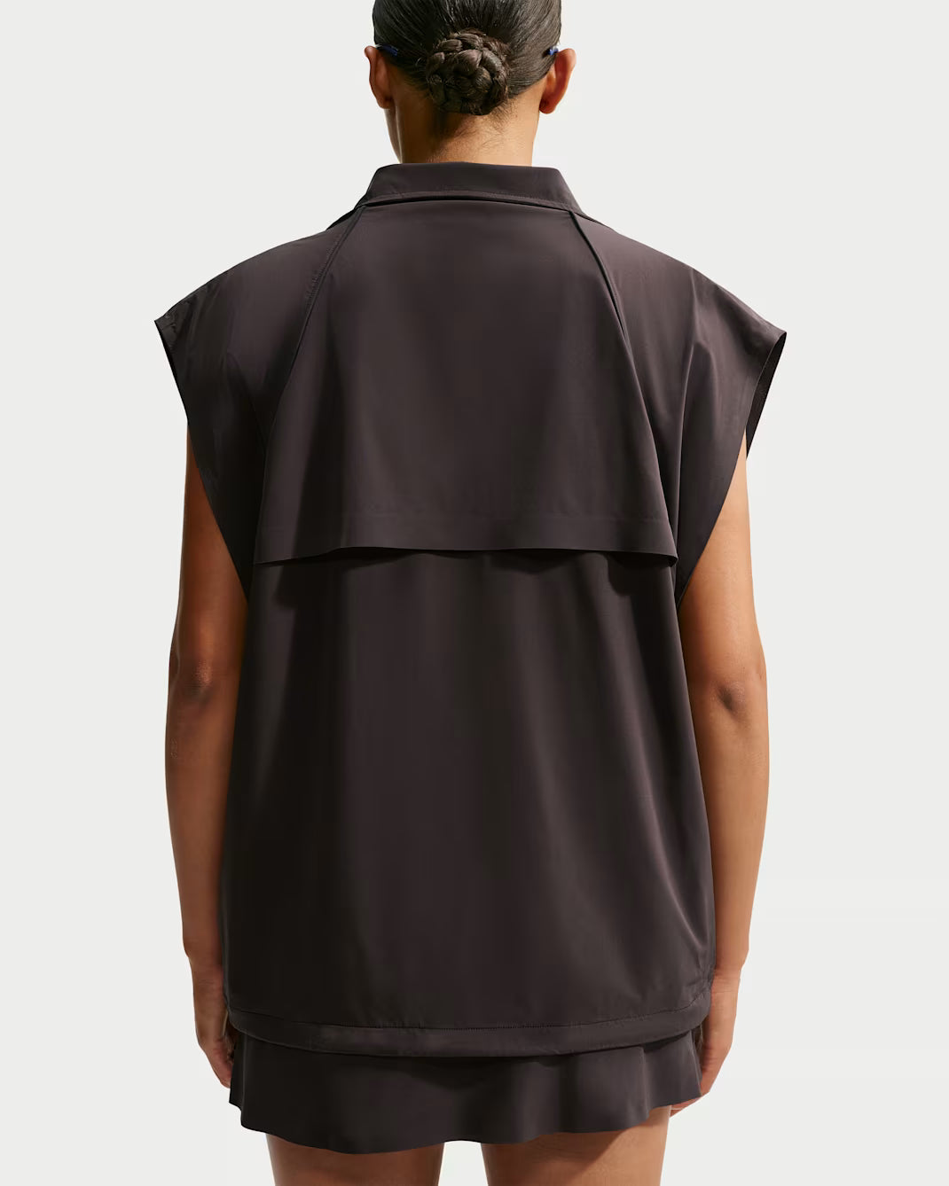 Stretch Nylon Oversized Vest