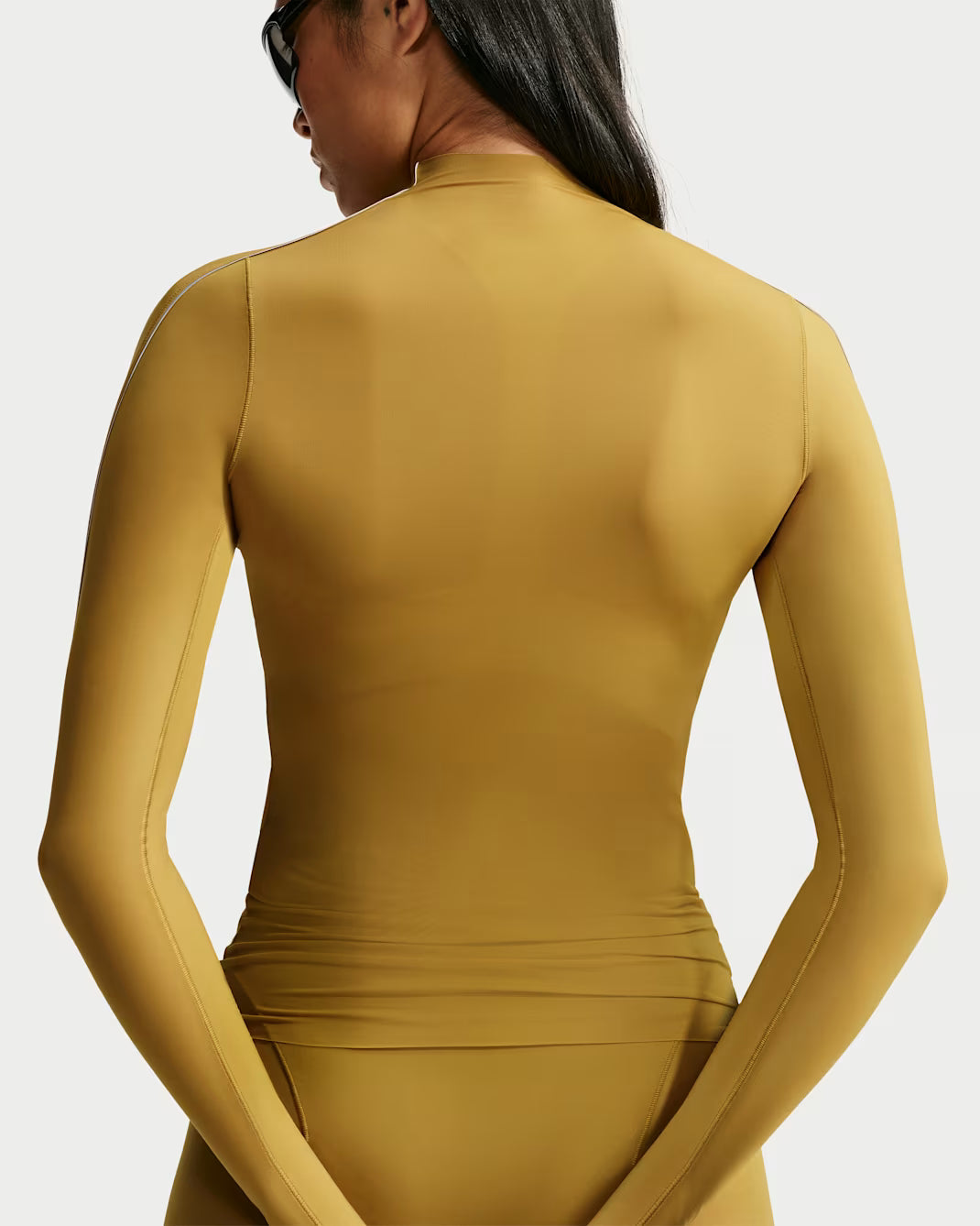 Weightless  Mock-Neck Long-Sleeve Top