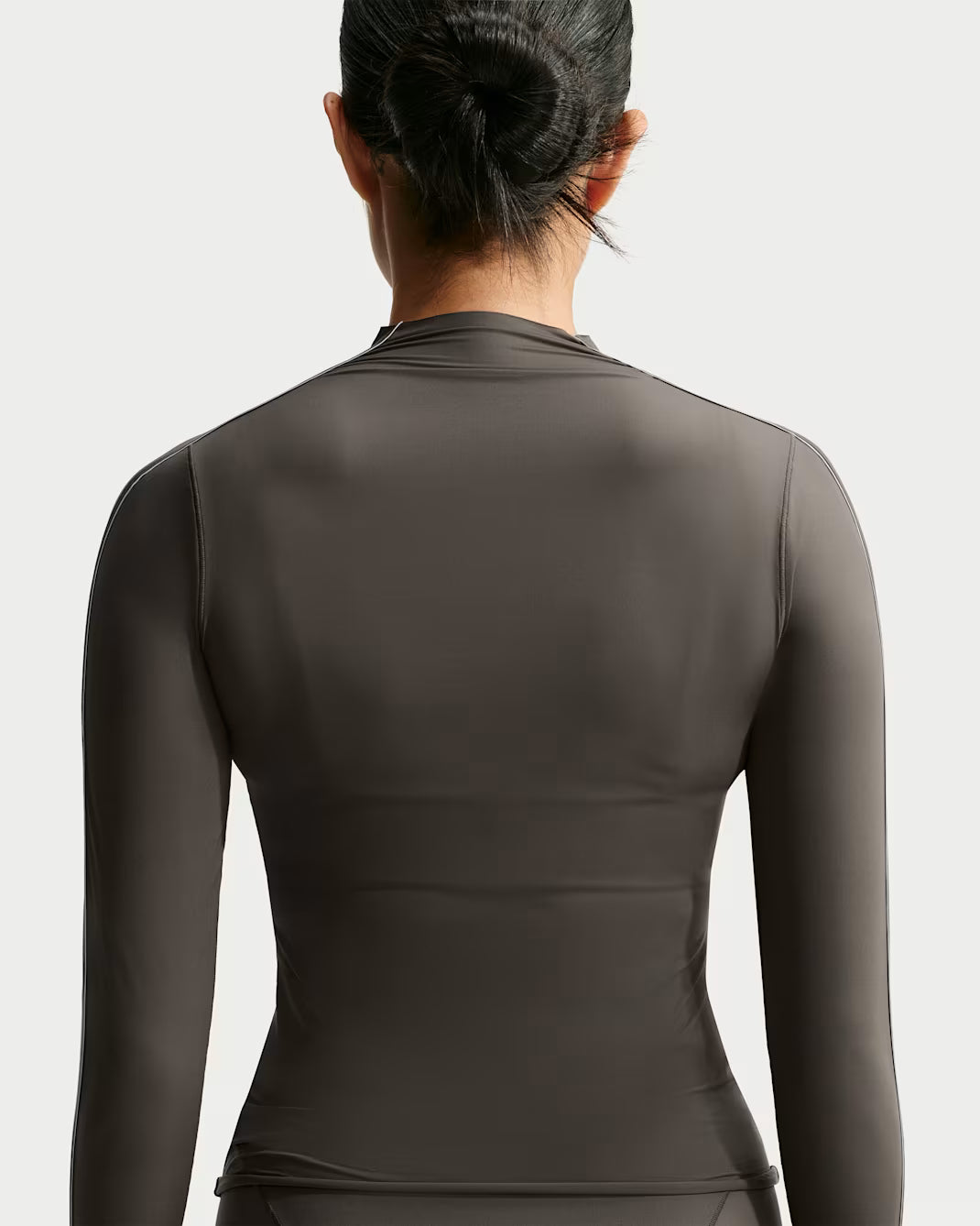 Weightless  Mock-Neck Long-Sleeve Top