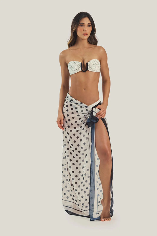 Polka Dots Lena Maxi Cover Up