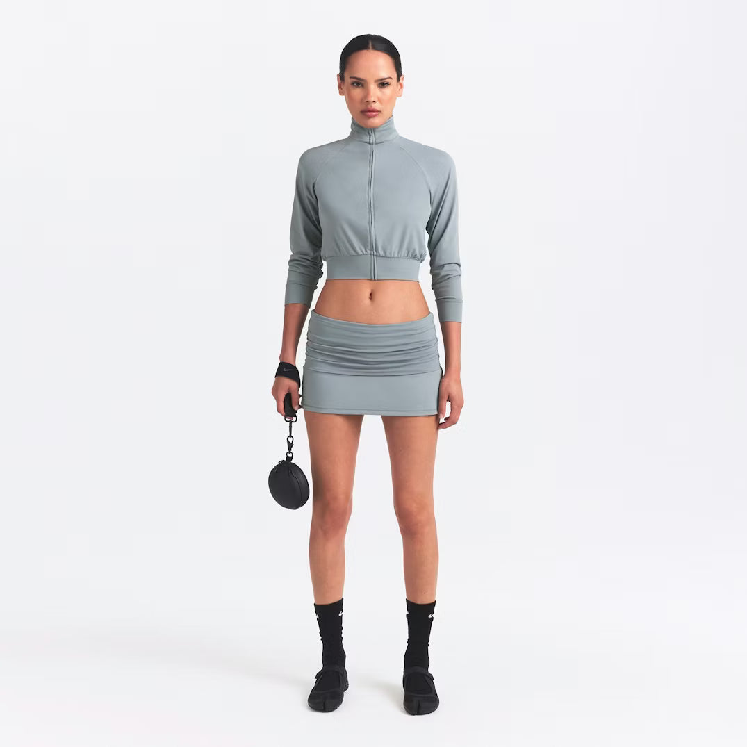 Airy Cropped Track Jacket