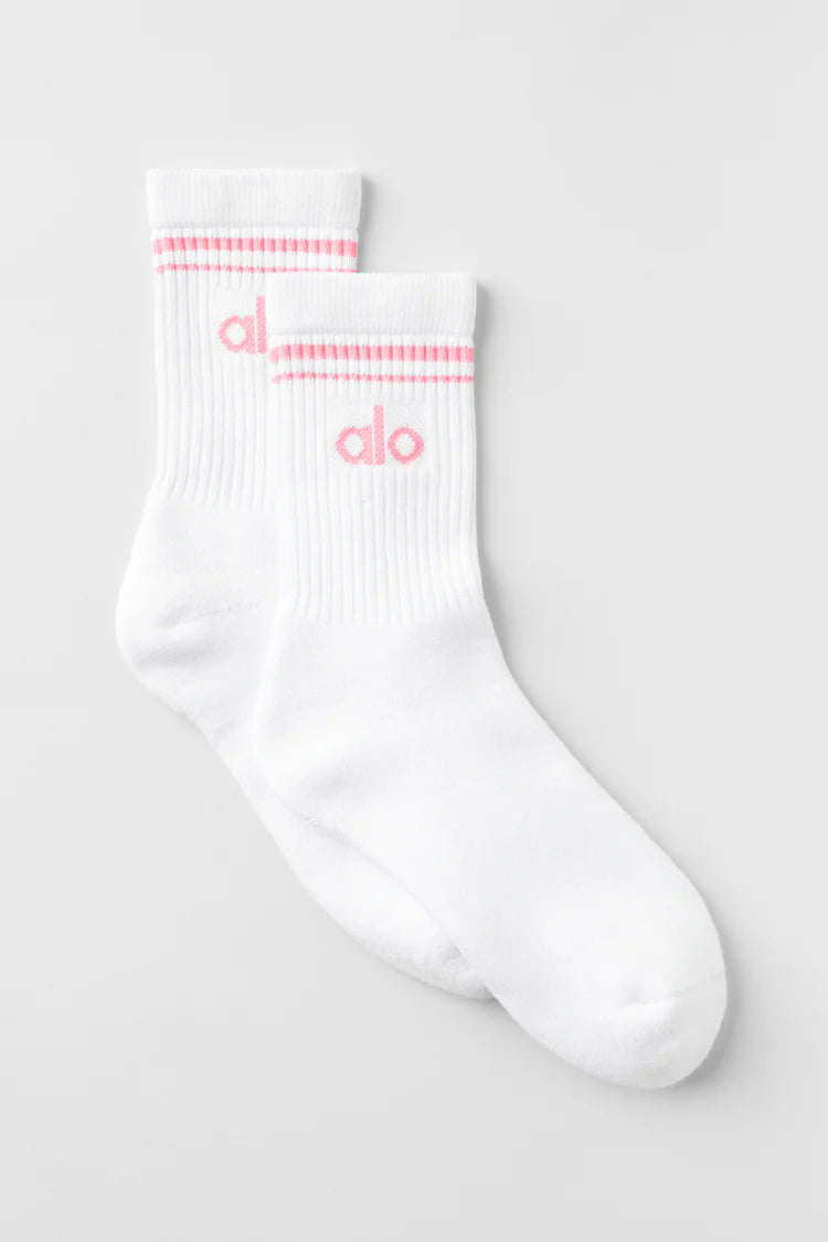 Unisex Half-Crew Throwback Sock