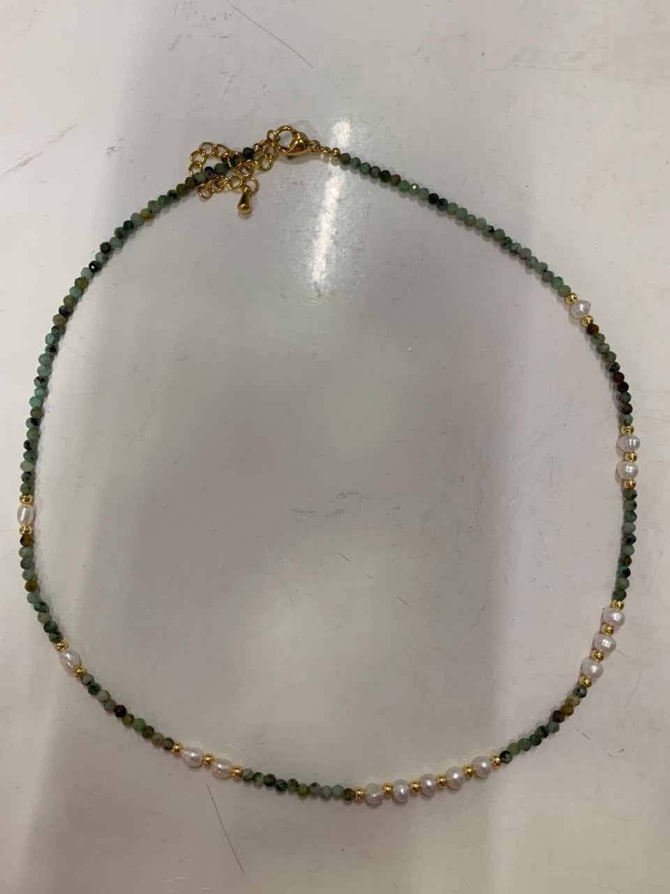 Choker Genuine Pearls