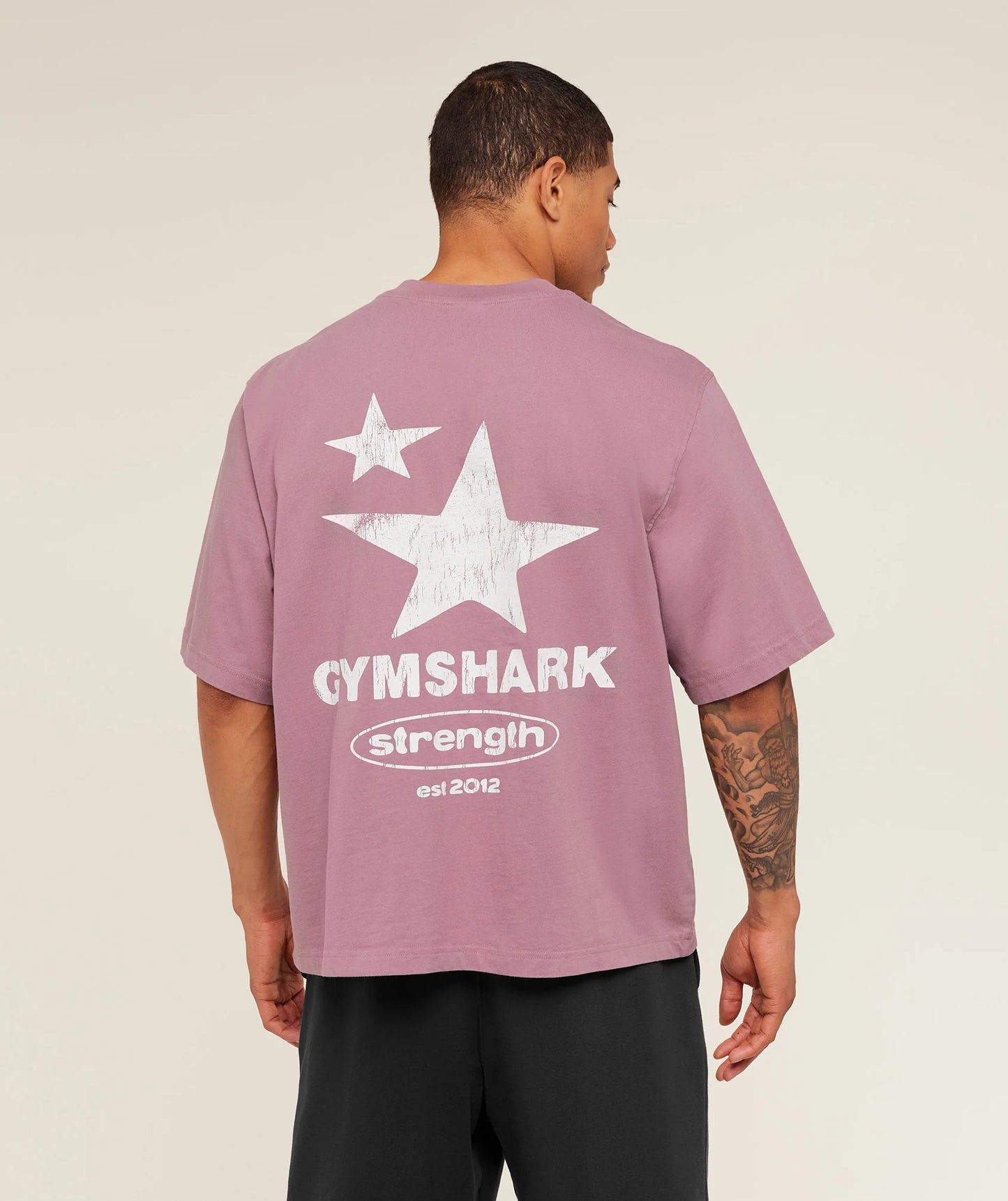 Strength Stars Washed Graphic T-Shirt