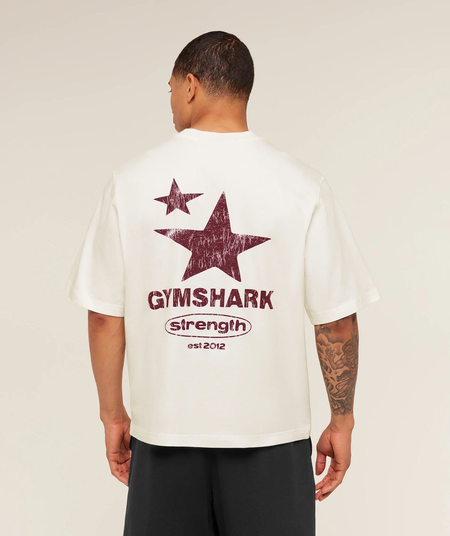 Strength Stars Washed Graphic T-Shirt