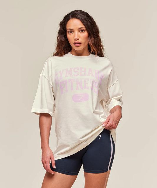 Varsity Graphic Oversized T-shirt*