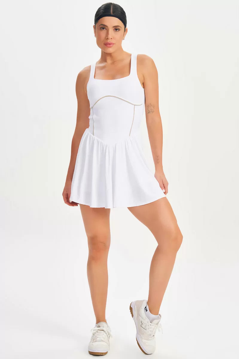 Black Drop Shot Dress*
