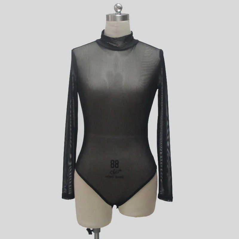 Mock Neck Bodysuit