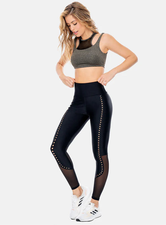 Leggins Con Corte Laser