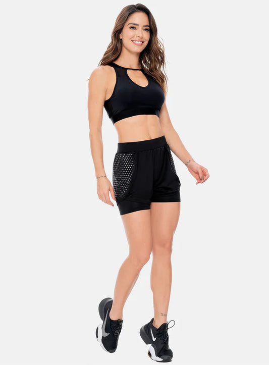 Short Estampado con Elástico