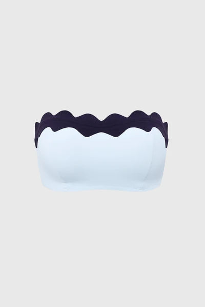 Scallop Contrast Bandeau