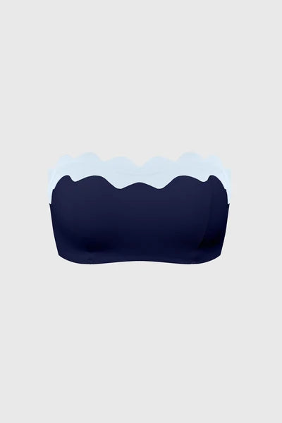 Scallop Contrast Bandeau