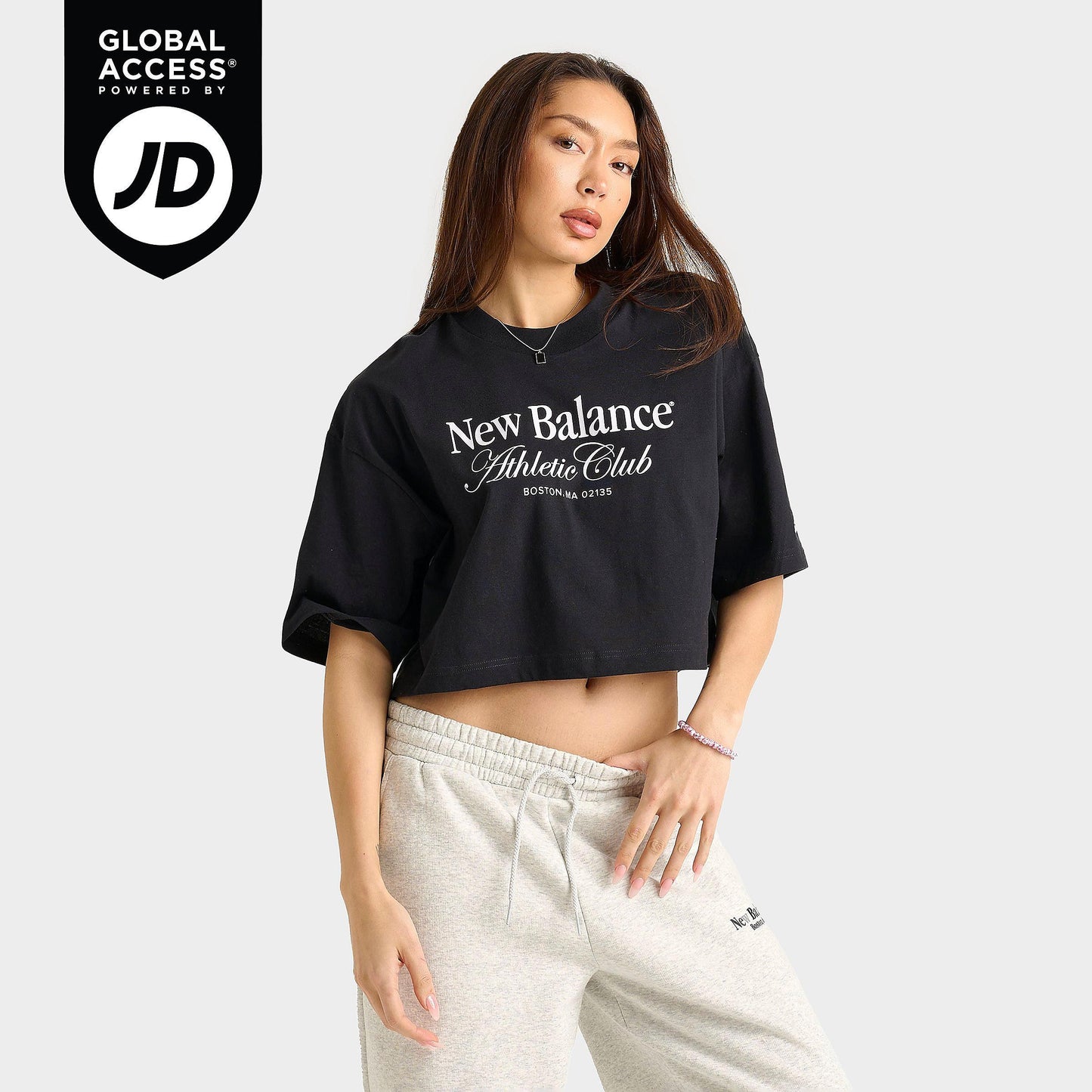 New Balance Crop Club T-Shirt