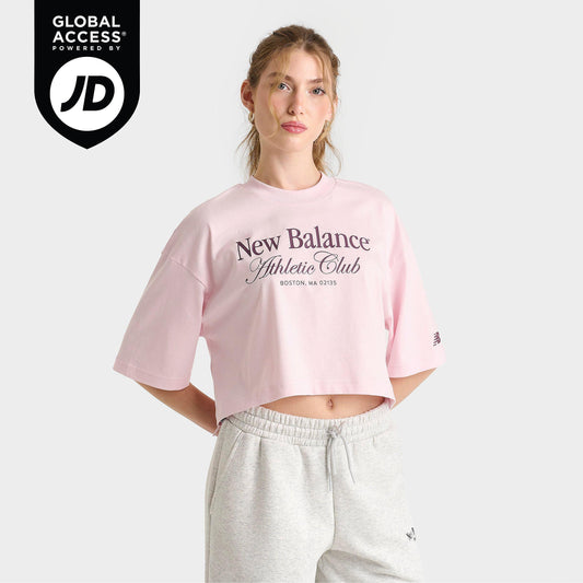 New Balance Crop Club T-Shirt