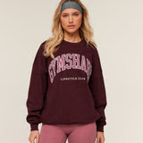 Collegiate Graphic Crew Neck Pullover